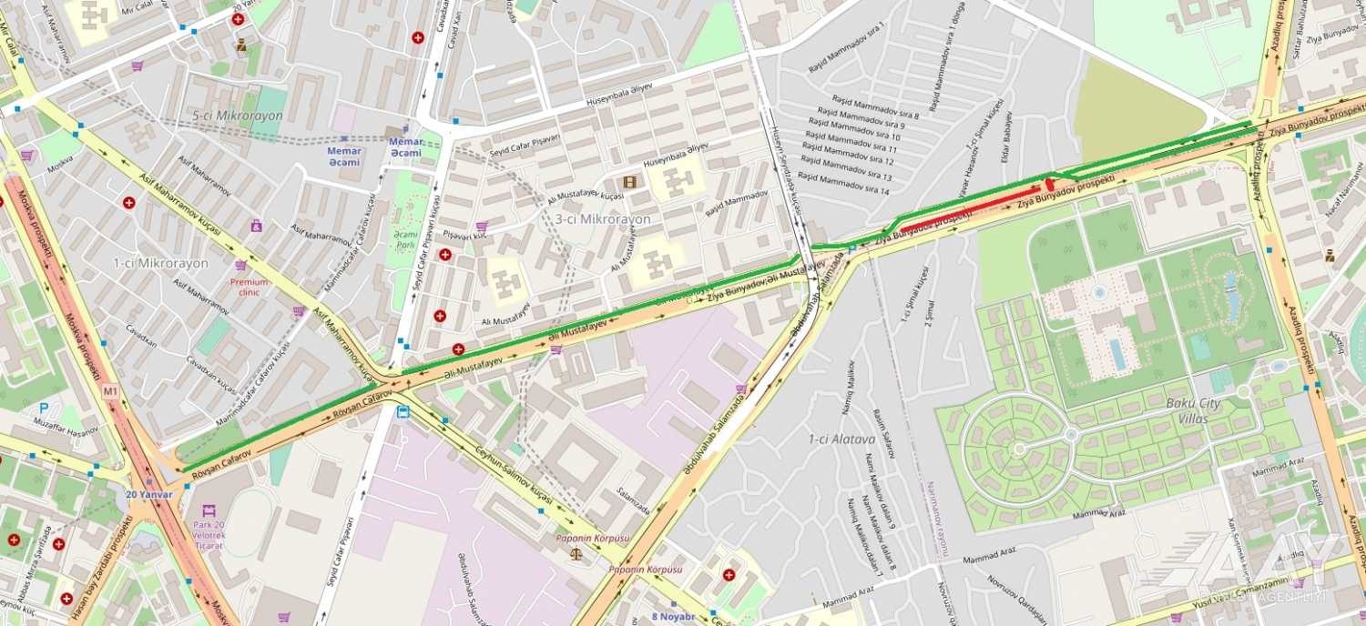11 Təmir işləri ilə əlaqədar yol ötürücüsü üzərində hərəkət məhdudlaşdırılacaq