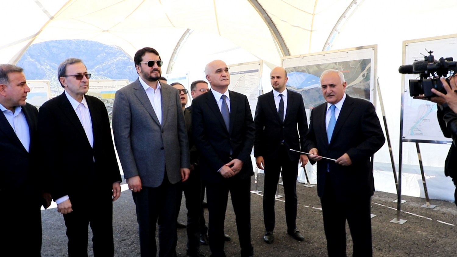 11 Zəngilanda Azərbaycanla İran arasında avtomobil körpüsünün təməlqoyma mərasimi keçirilib