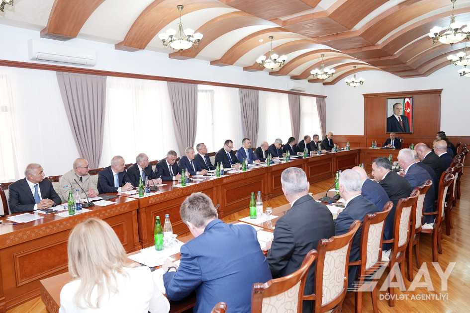 11 Əlaqələndirmə Qərargahının növbəti iclası Xankəndi şəhərində keçirilib