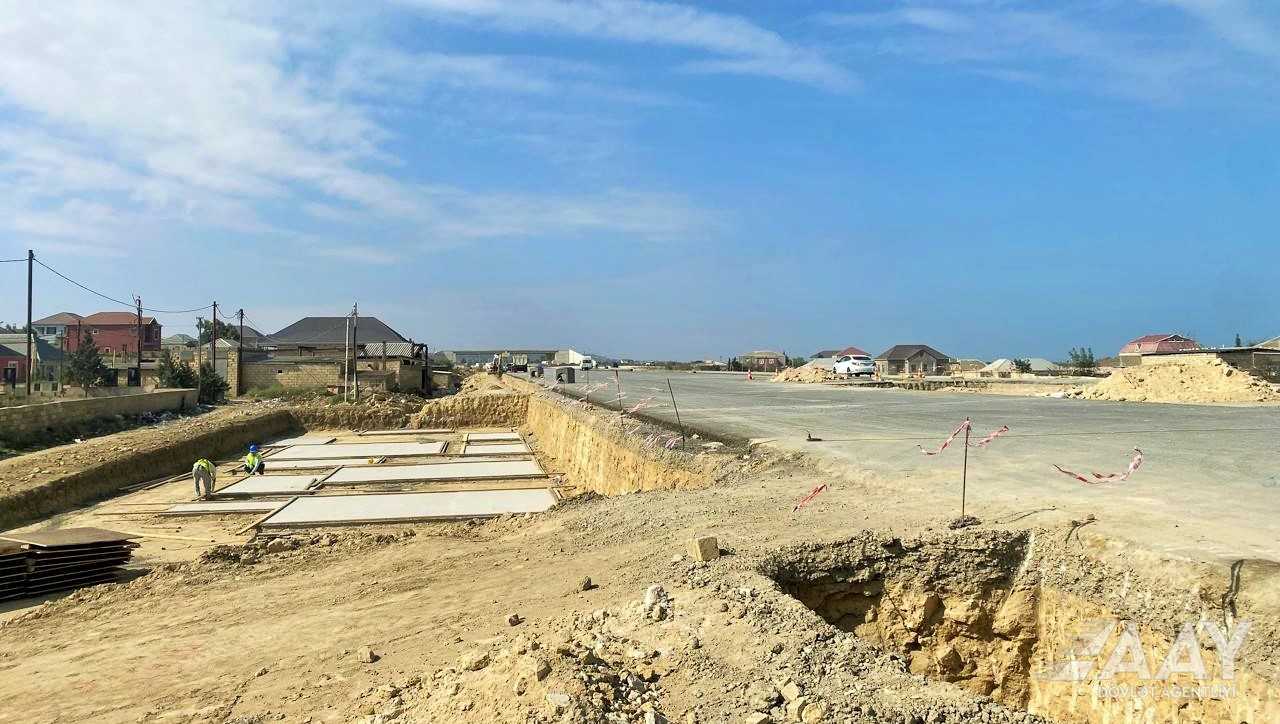 11 Daha bir ərazidə piyada keçidinin inşasına start verilib