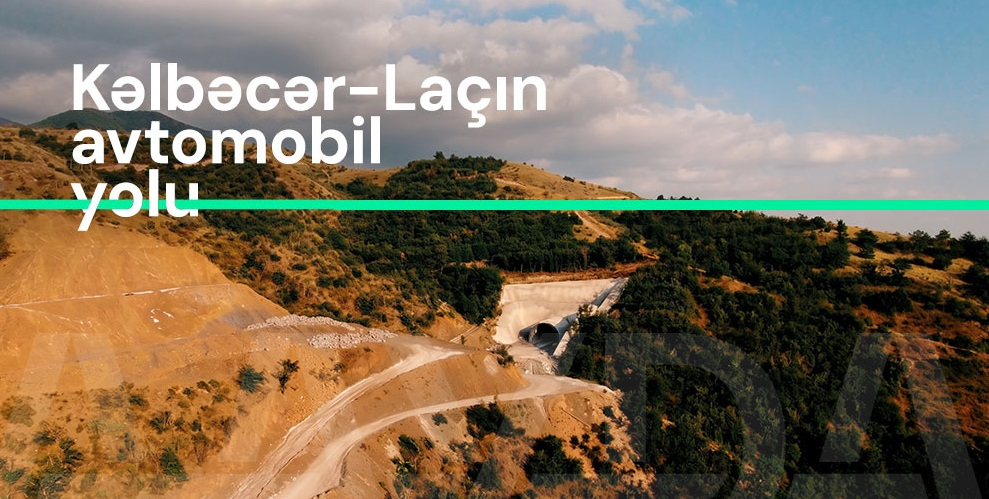 11 Kəlbəcər-laçın avtomobil yolunun tikintisi sürətlə davam edir