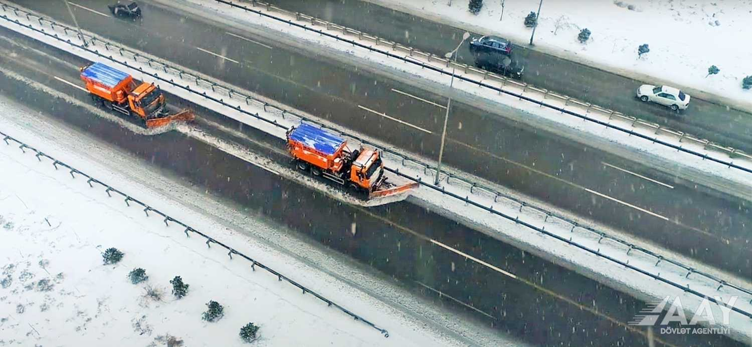 11 Bakı şəhərində AAYDA-nin xidmət göstərdiyi yollar nəzarətdə saxlanılıb