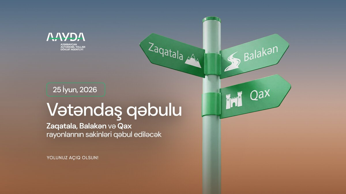 11 İdarə Heyətinin sədri Vüsal Nəsirli Zaqatala rayonunda vətəndaşları qəbul edəcək