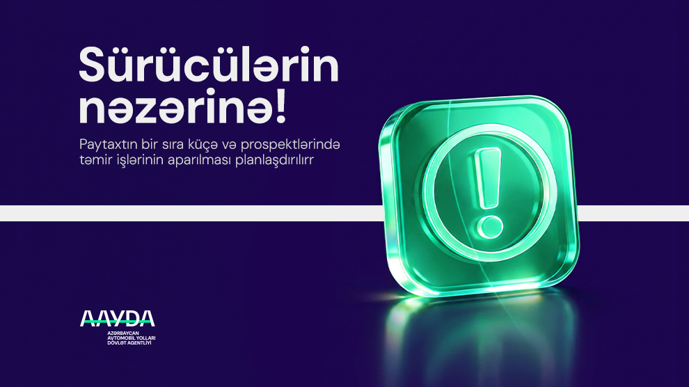 11 Bu ünvanda təmir işləri aparılacaq