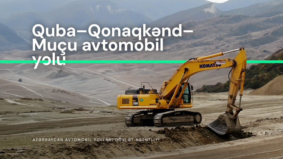 11 Quba–Qonaqkənd–Muçu yolunda sürüşmə risklərinin azaldılması üçün müasir həllər tətbiq olunur