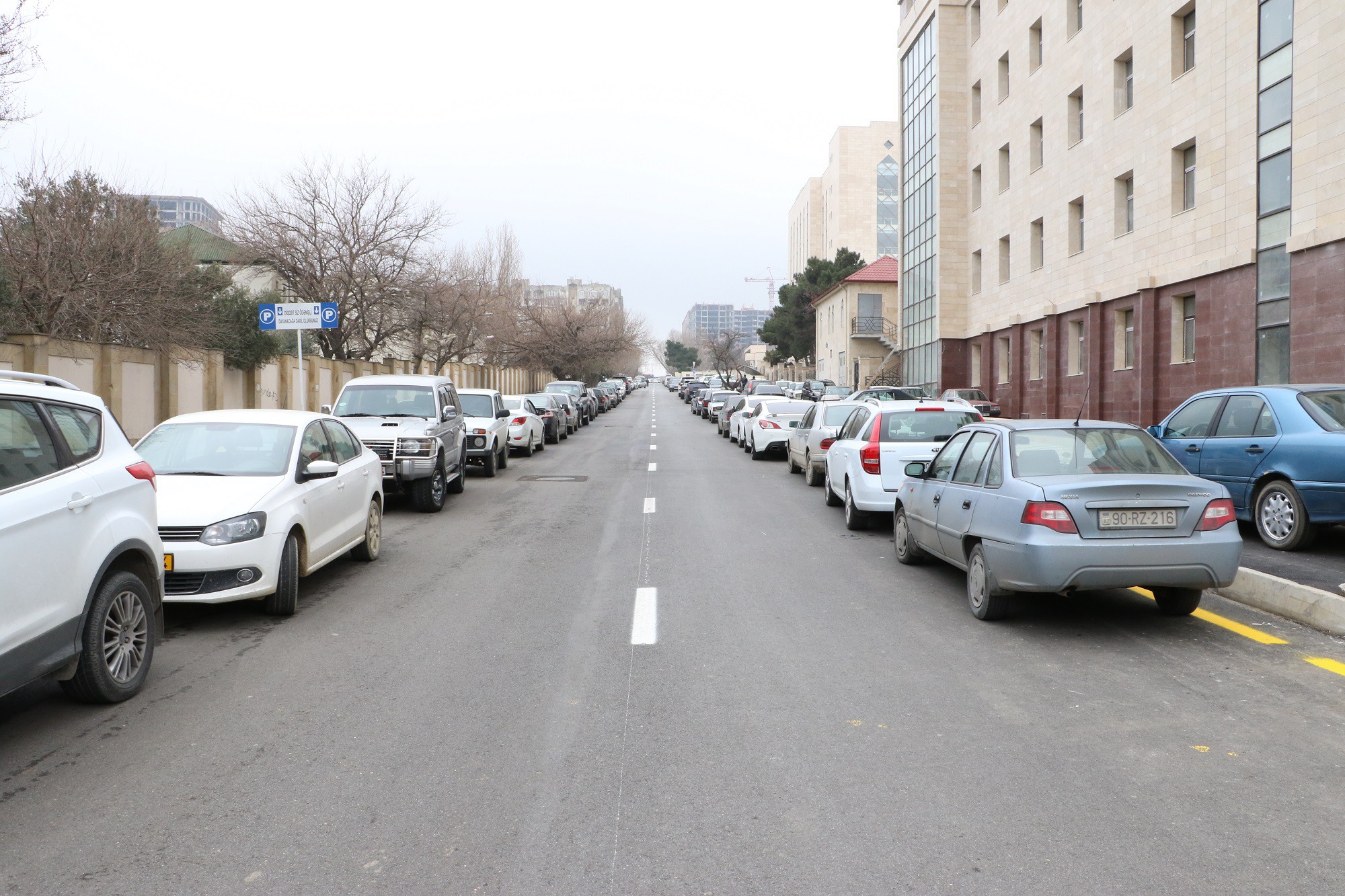 11 M.Xiyabani küçəsinin bir hissəsi təmir edildi - FOTO