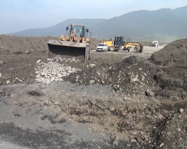 11 Qorağan-Qax-Zaqatala avtomobil yolunun yenidən qurulmasına start verilib - FOTO