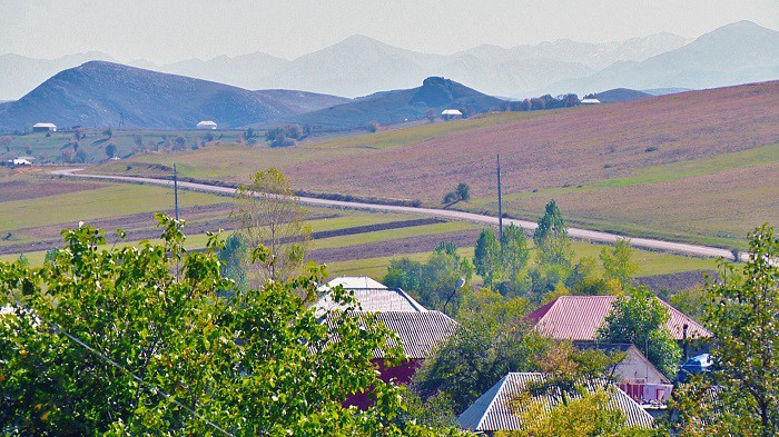11 Novosaratovka-Çobankənd-Novoivanovka avtomobil yolunun tikintisi başa çatdırılıb - FOTO