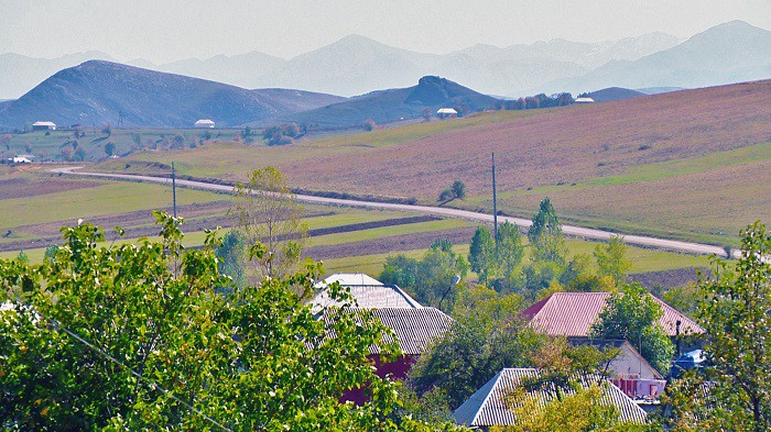 11 Novosaratovka-Çobankənd-Novoivanovka avtomobil yolunun tikintisi başa çatdırılıb - FOTO