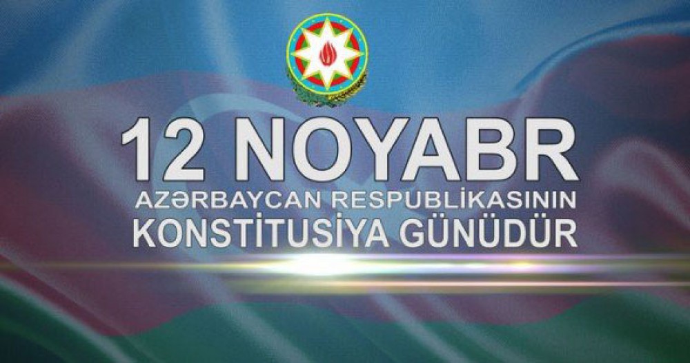 11 12 noyabr- Azərbaycanda Konstitusiya Günüdür
