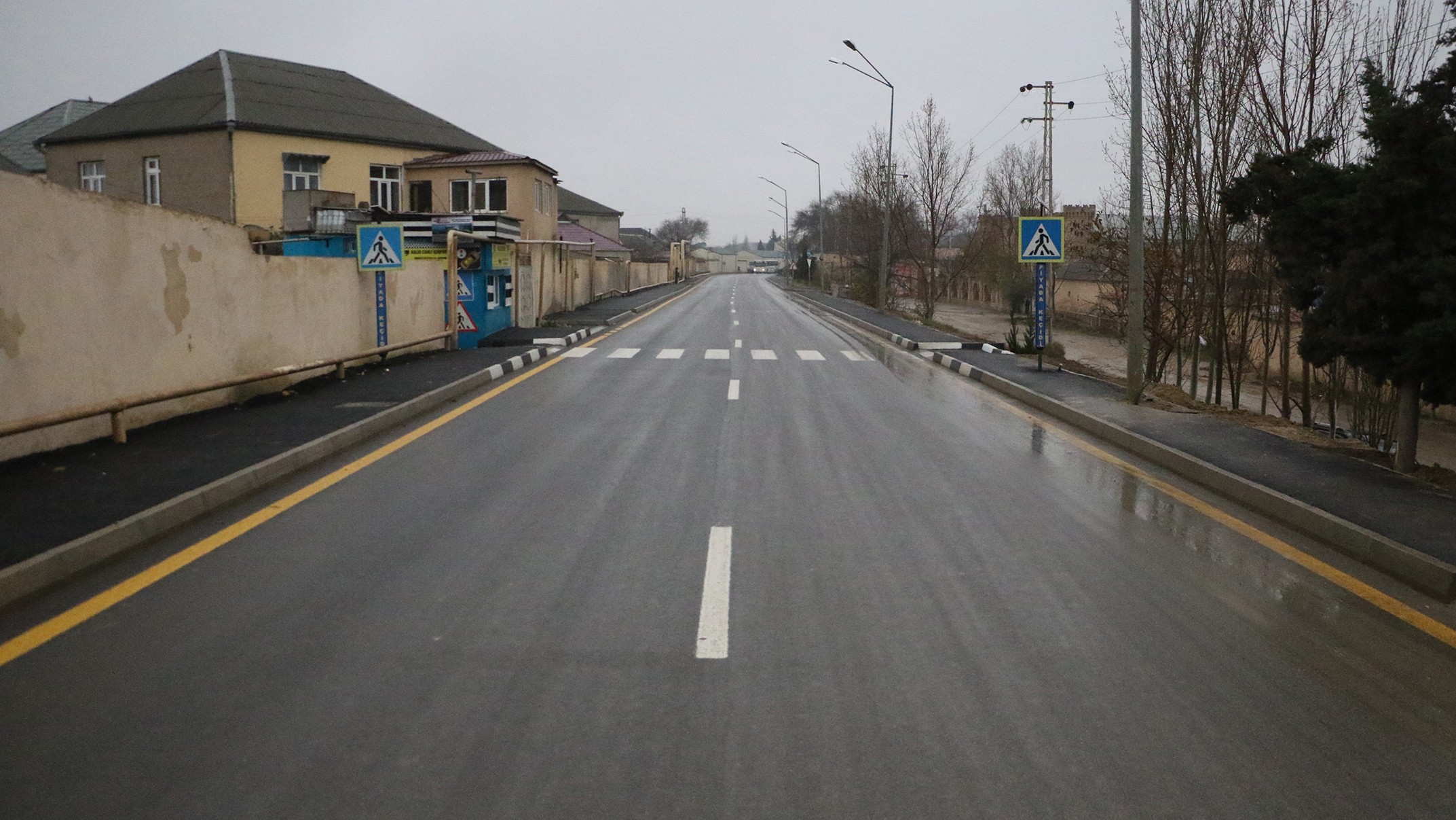 11 Suraxanı rayonunda 2.7 km avtomobil yolu yenidən qurularaq istifadəyə verilib