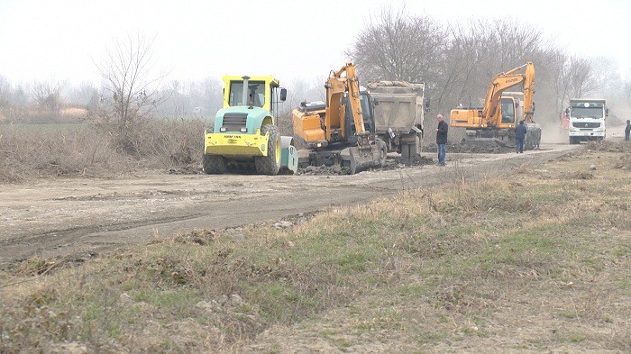 11 Ağdaşda 34 km-lik avtomobil yolunun tikintisinə başlanılıb – VİDEOREPORTAJ / FOTO