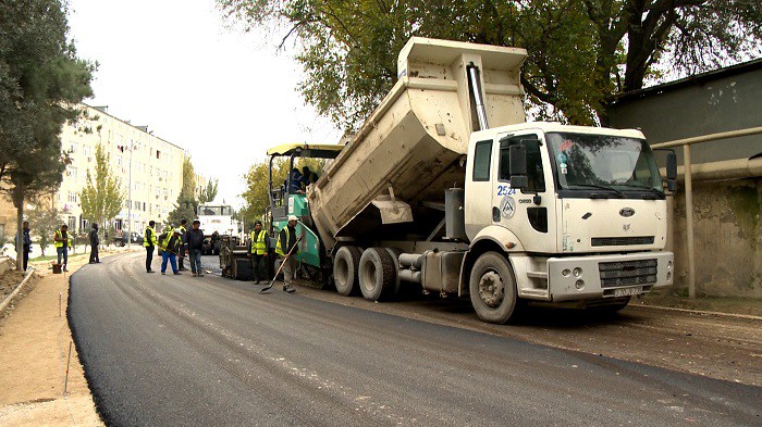 11 Zığ-Suraxanı yolunun 2.7 km-lik hissəsinin yenidən qurulması yekunlaşır - VİDEO / FOTO