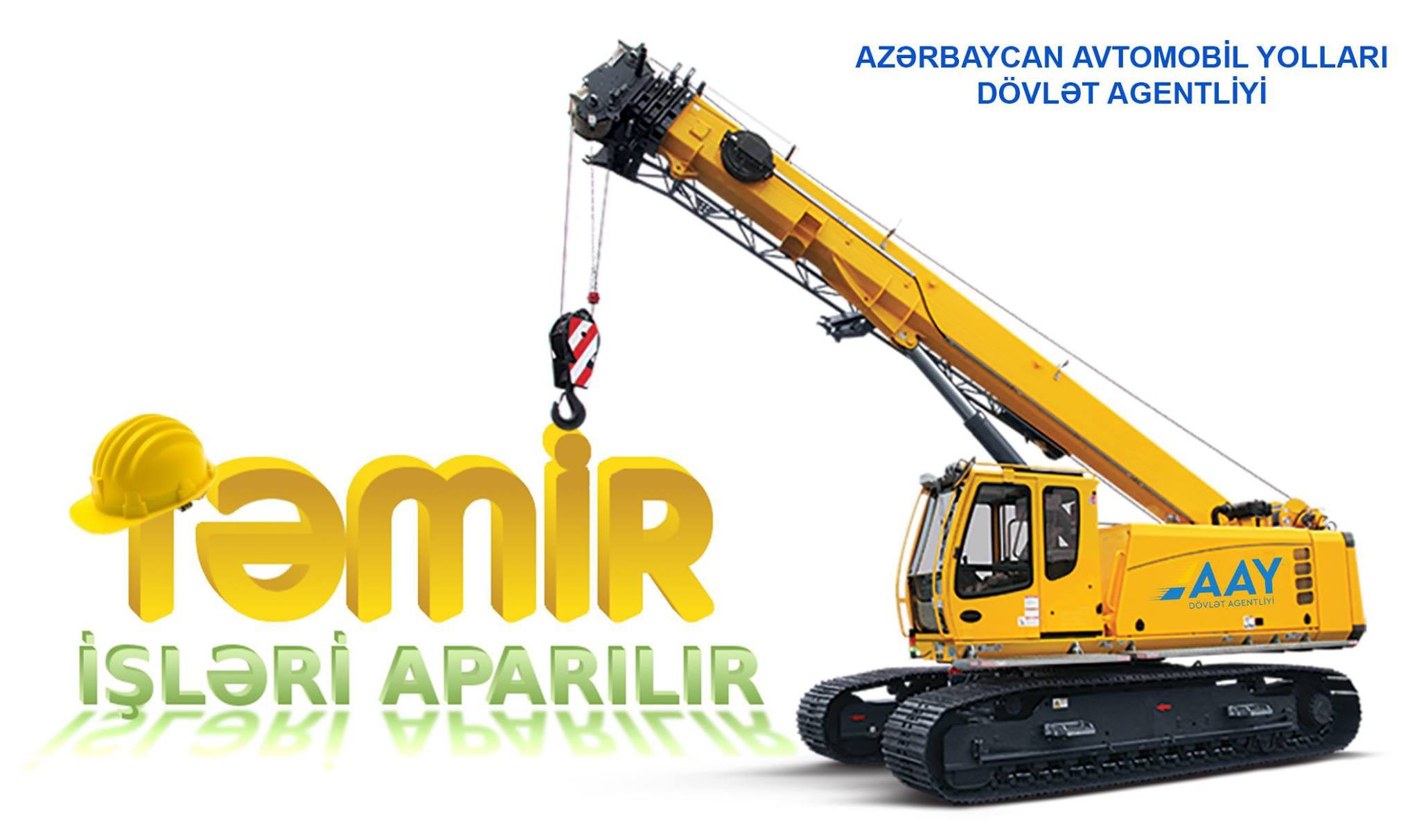 11 Bu yollarda rənglənmə və təmir işləri aparılır