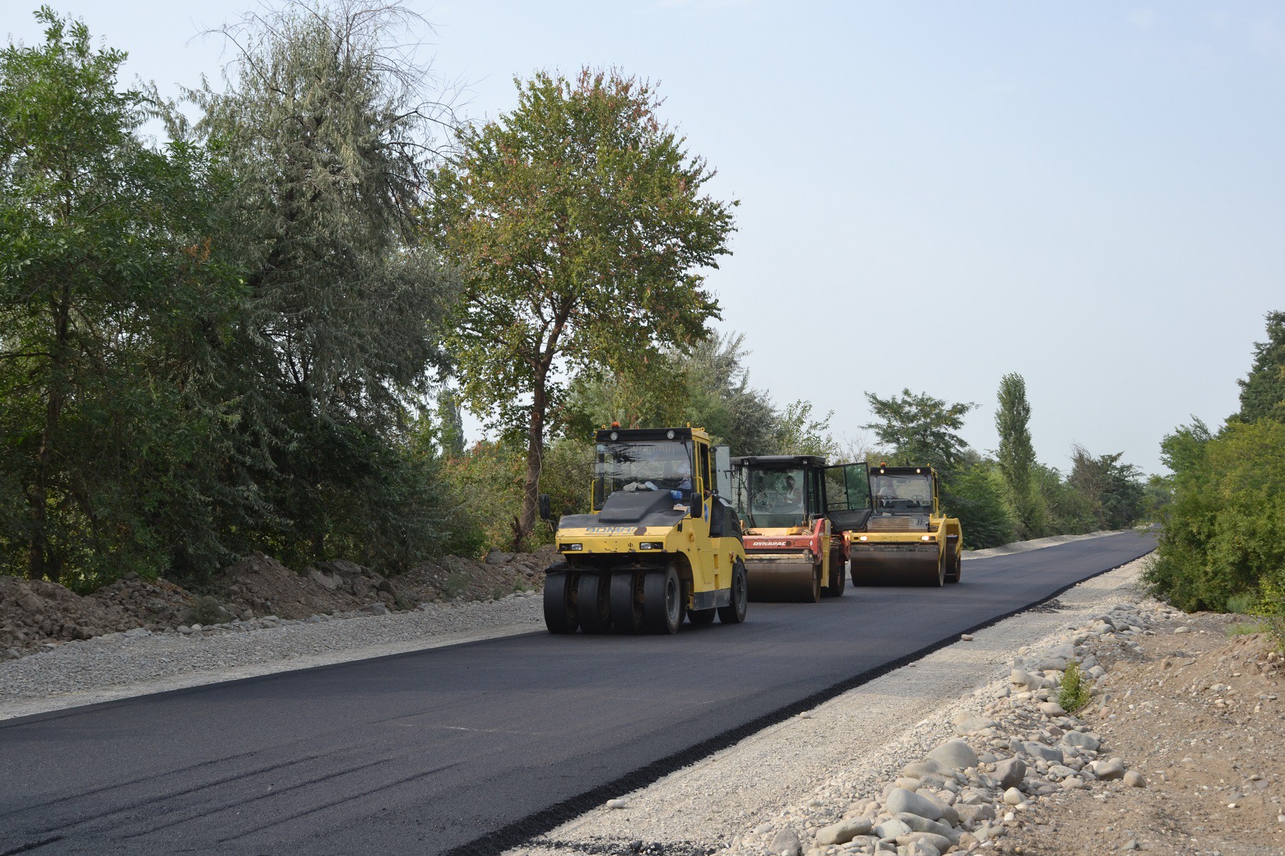 11 Tərtər rayonunda 6 kəndi birləşdirən yeni avtomobil yolunun inşası bitir - VİDEO / FOTO