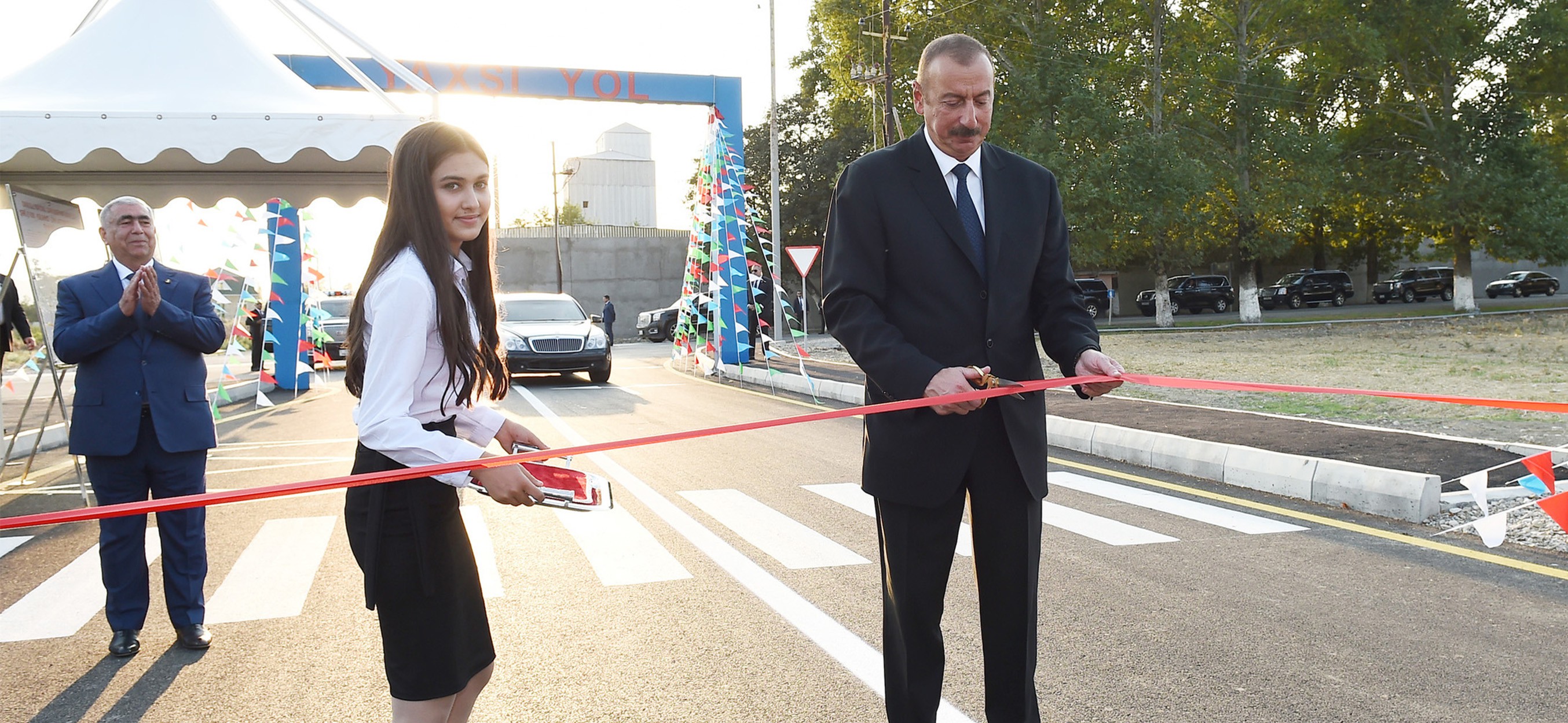 11 Kürdmaşı-Kəlbənd-Girk avtomobil yolunun yenidənqurma və bərpadan sonra açılışı olub