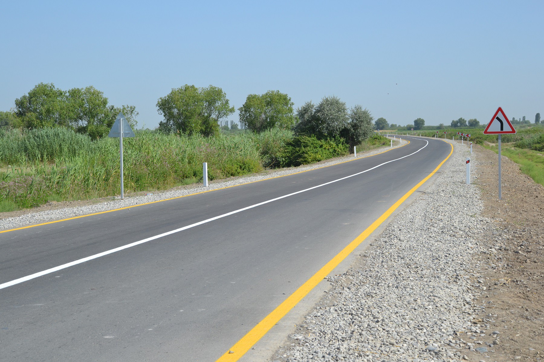 11 Respublika əhəmiyyətli Padar-Sabirabad avtomobil yolu yenidən qurulub - VİDEO / FOTO