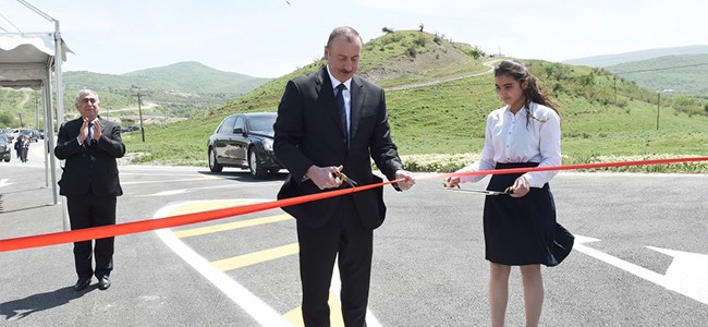 11 Giləzi-Xızı avtomagistralını Fındığan kəndi ilə birləşdirən yolun açılışı olub