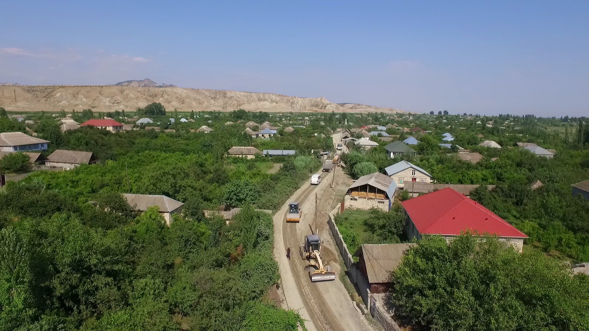 11 Ağdaşda uzunluğu 40.5 km olan yolun yenidən qurulması yekunlaşır