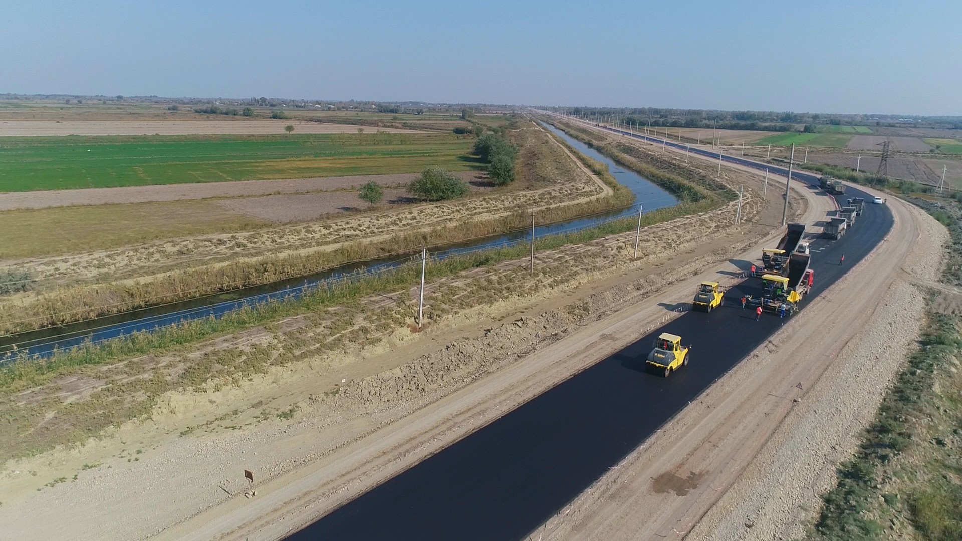 11 Ucar-Zərdab-Ağcabədi yolu II texniki dərəcəyə uyğun yenidən qurulur