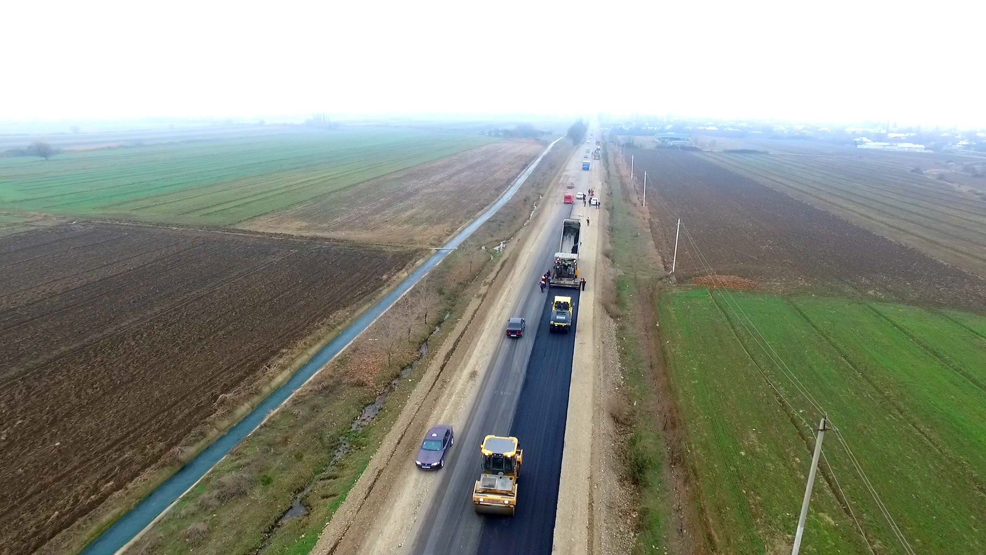 11 Tərtər-Hindarx avtomobil yolunun yenidən qurulması davam etdirilir - VİDEO / FOTO