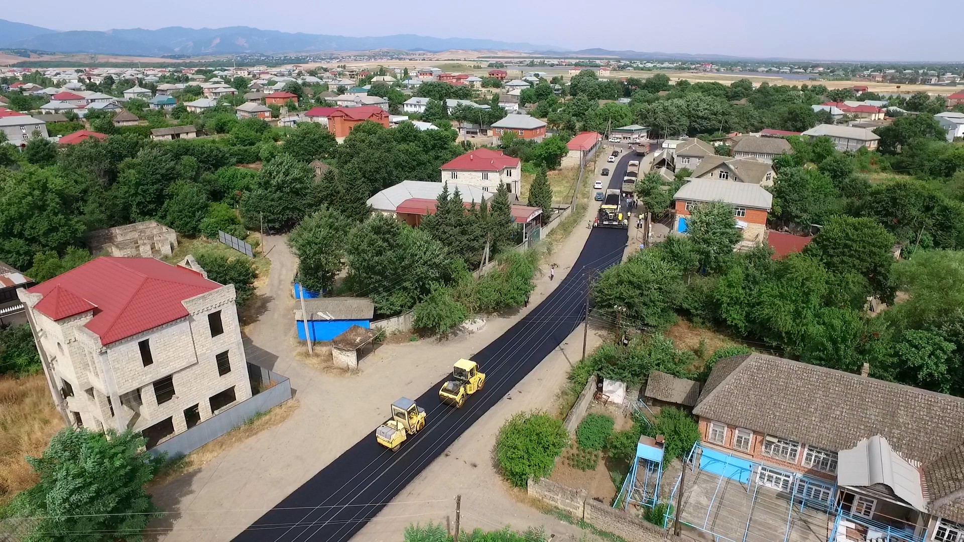 11 Masallıda 38 min əhalinin istifadə etdiyi yolda yenidənqurma işləri bitir