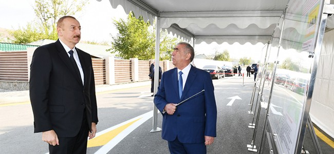 11 Qəbələ rayonunun Böyük Əmili-Bılıx-Əmirvan avtomobil yolunun yenidənqurmadan sonra açılışı olub