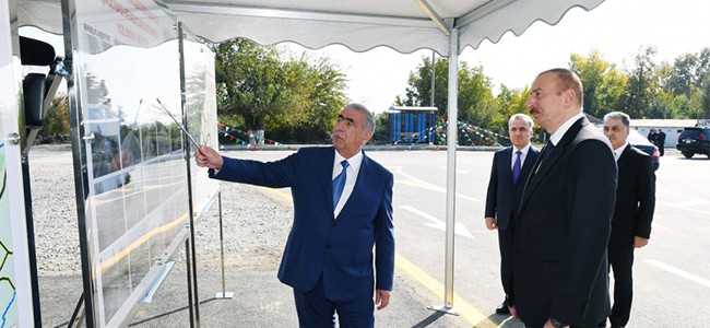 11 Ağdaş rayonunda yenidən qurulan Qolqəti-Dəhnəxəlil-Qoşaqovaq-Ərəbocağı avtomobil yolu istifadəyə verilib