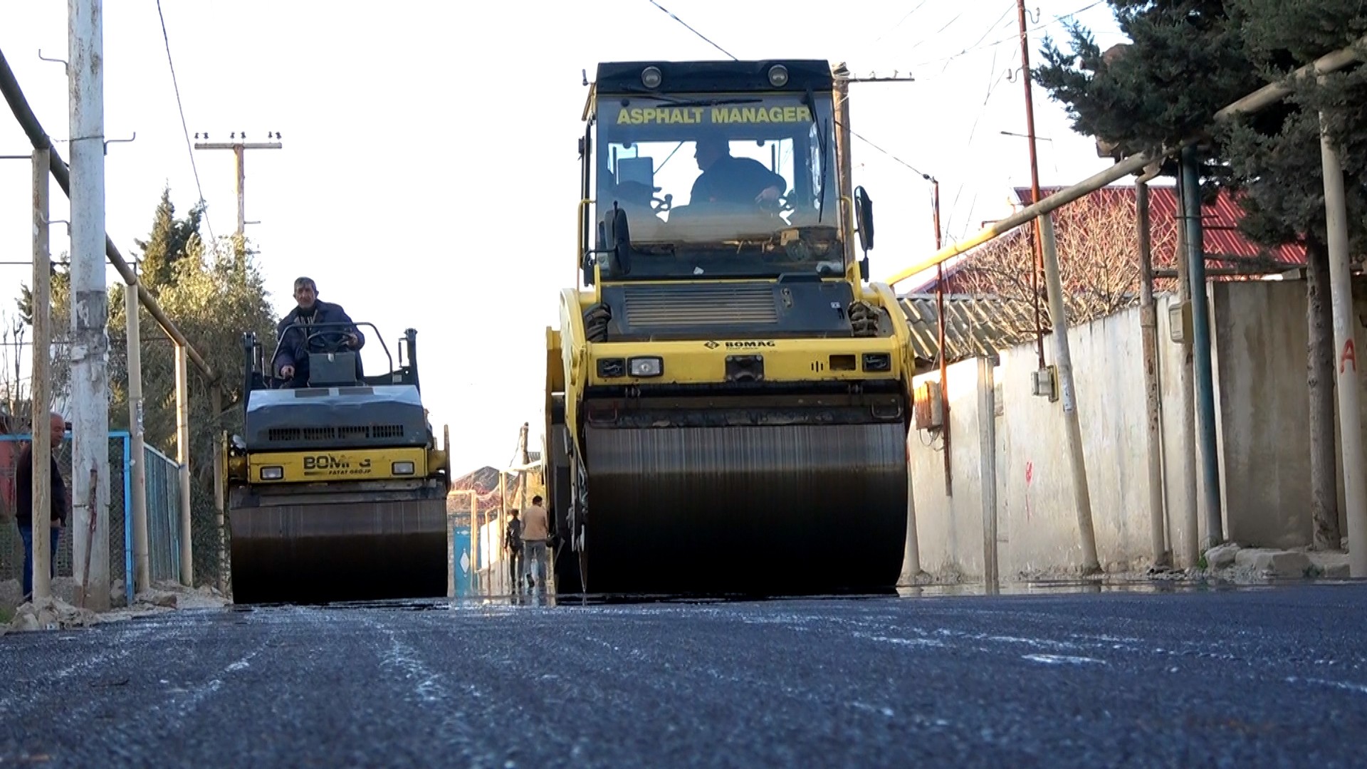 11 Sabunçuda son 3 ayda uzunluğu 20 km olan küçə və yol təmir edildi