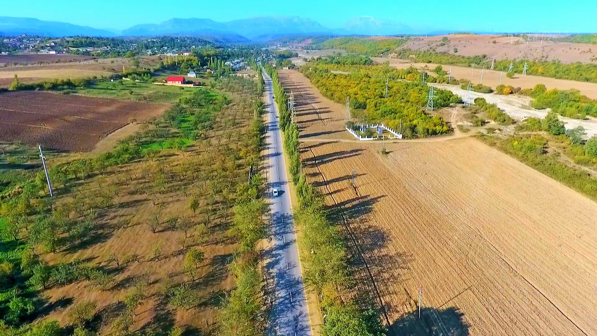 11 24 km-lik Alpan-Kürkün-Susay avtomobil yolu - FOTO
