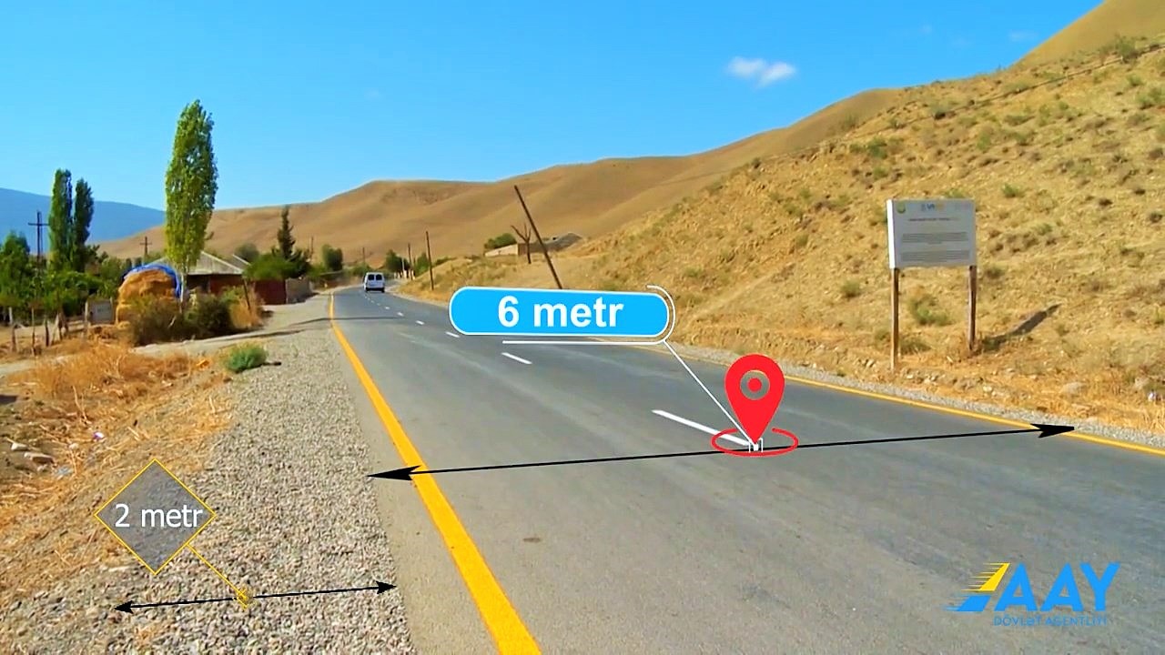 11 Şabran-Əmirxanlı-Qazbabalı avtomobil yolu - FOTO