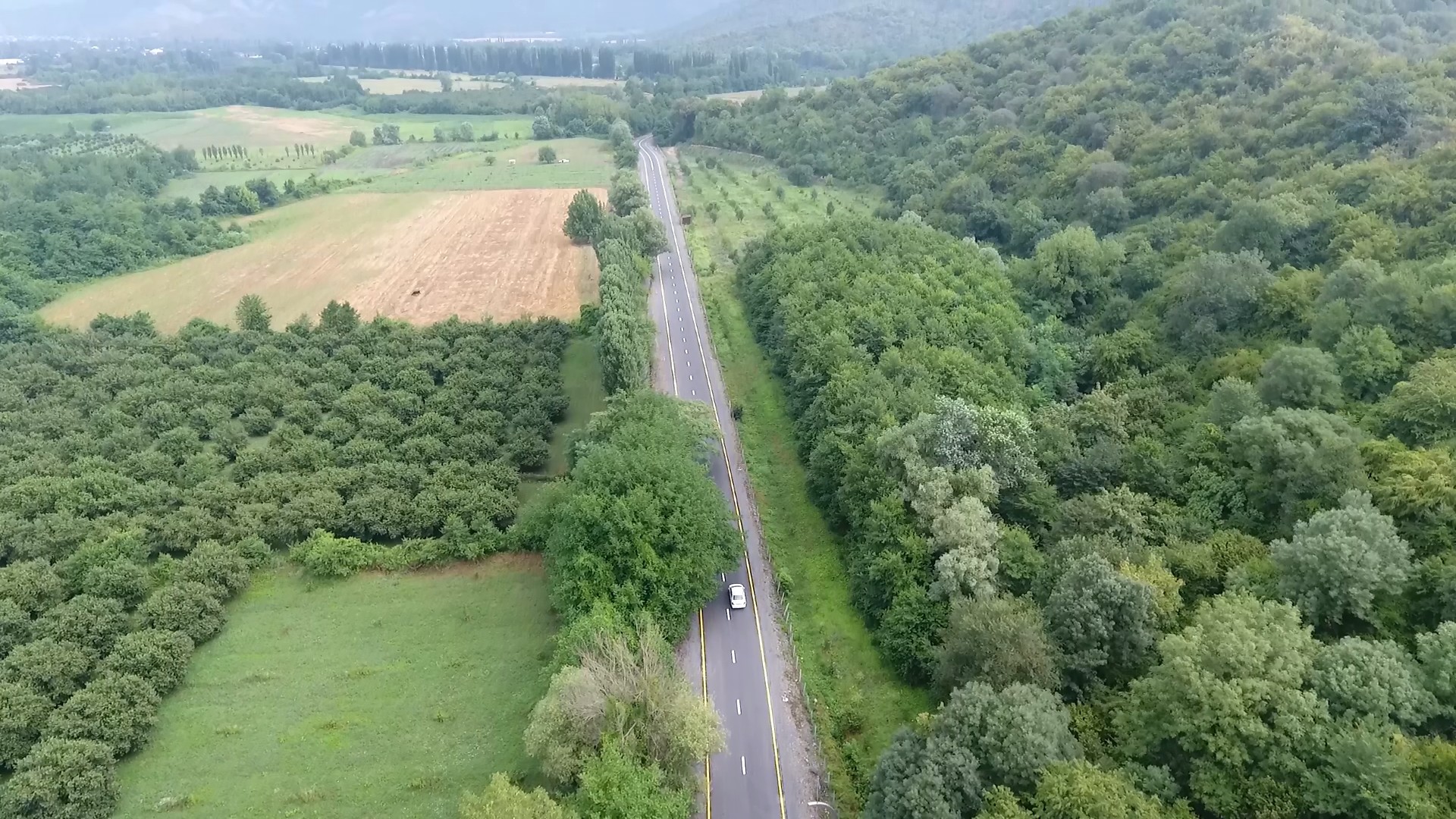 11 Balakən rayonunda 18 min əhalinin istifadə etdiyi yol yenidən qurulub