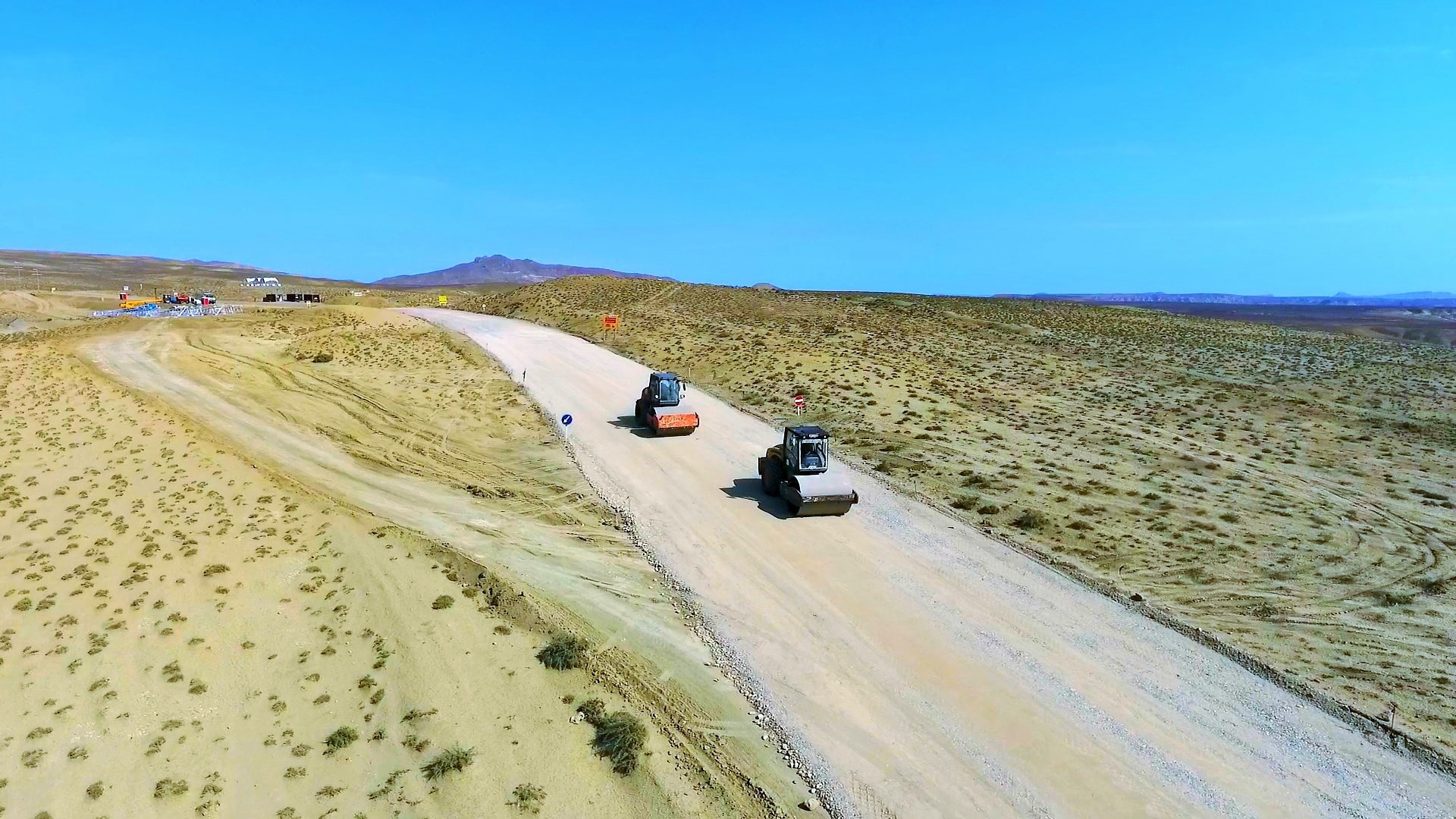 11 Müasir turizm infrastrukturuna gedən yeni avtomobil yolu inşa edilir - FOTO