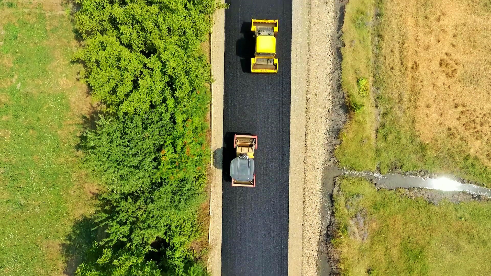 11 Tərtər rayonunda 5 yaşayış məntəqəsinin yolu əsaslı şəkildə yenidən qurulur - FOTO