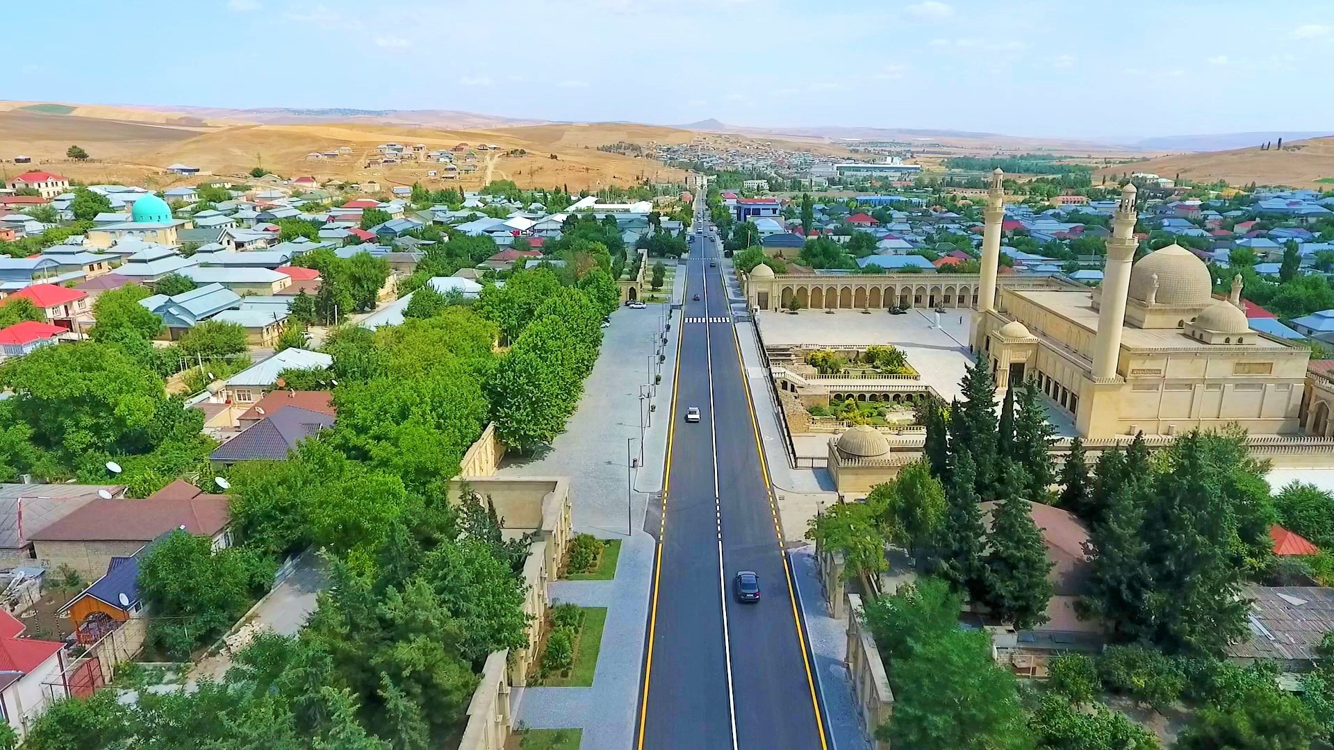 11 Şamaxının yol infrastrukturu müasir səviyyədə yenidən qurulur - FOTO