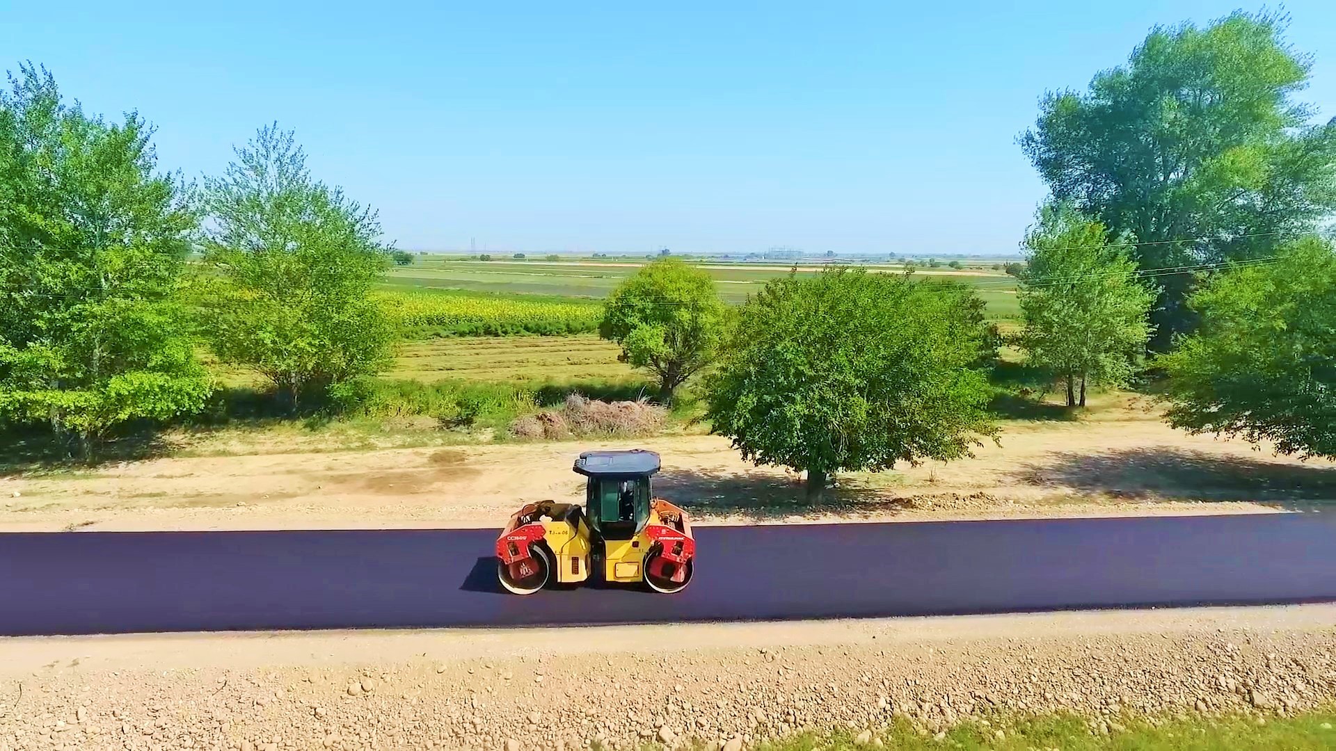 11 Əlirzalı–Xan Qərvənd–Səfikürd–Tap Qaraqoyunlu avtomobil yolunun tikintisi davam etdirilir-FOTO