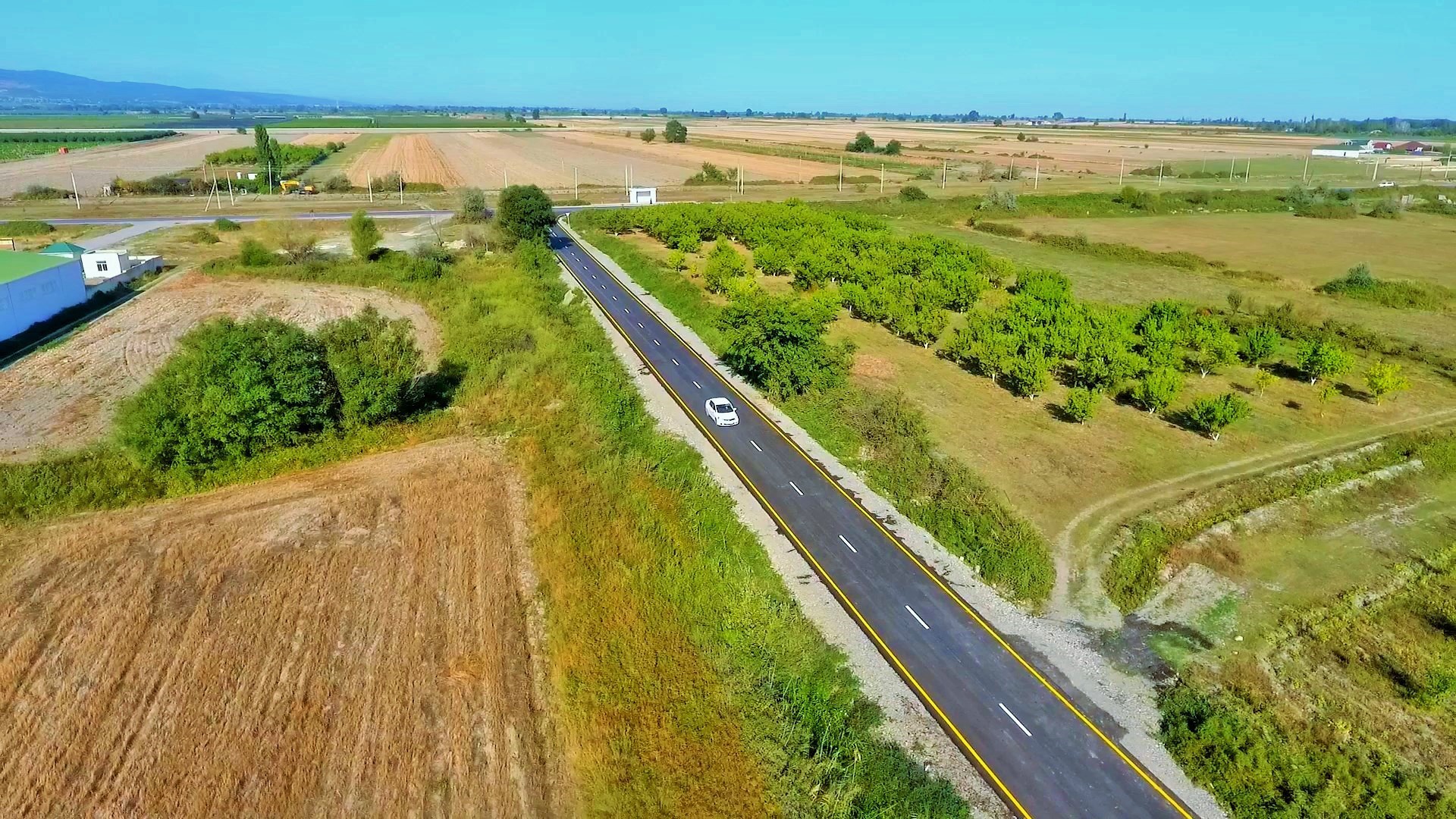 11 Şabran rayonunda Padar avtomobil yolu yenidən qurulub -