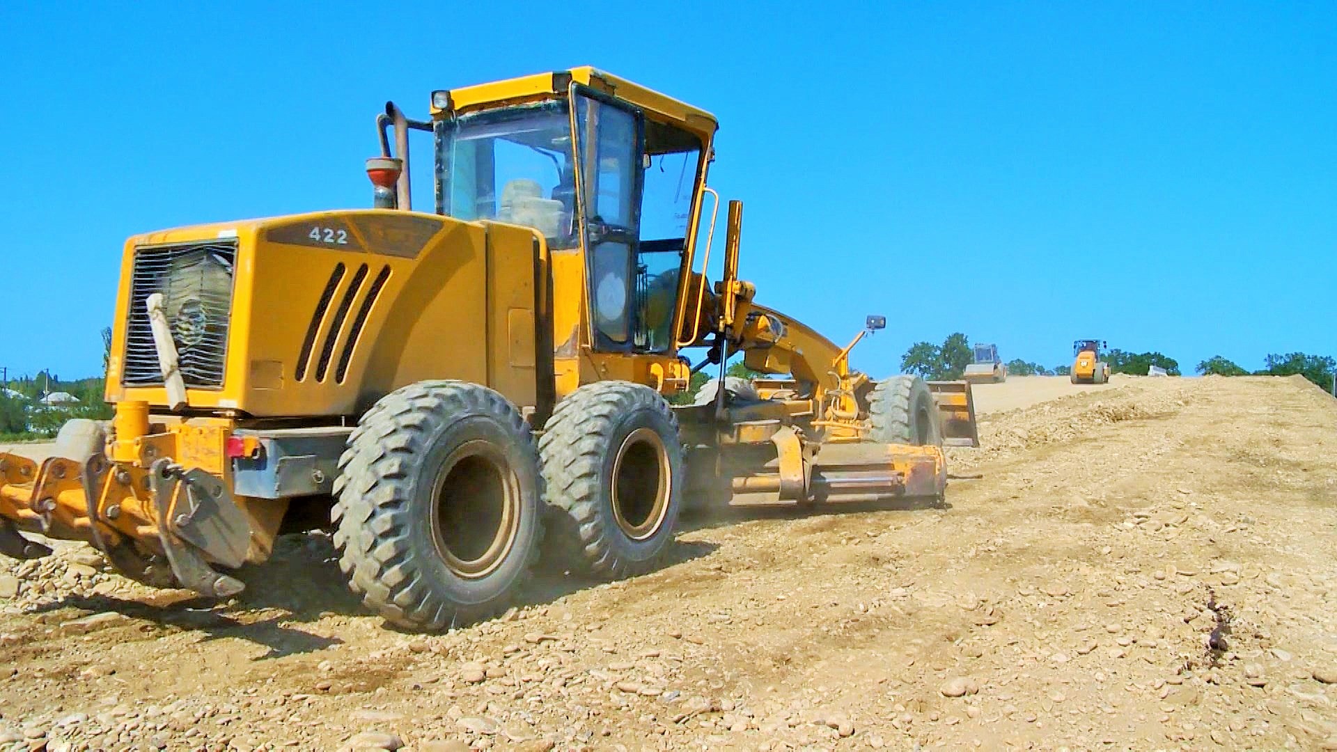 11 3 sərhəd keçid məntəqəsi arasında avtomobil yolunun tikintisi davam edir